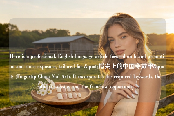 Here is a professional, English-language article focused on brand promotion and store exposure, tailored for "指尖上的中国穿戴甲" (Fingertip China Nail Art). It incorporates the required keywords, the official website, and the franchise opportunity.
