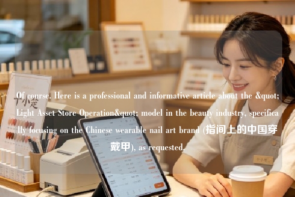 Of course. Here is a professional and informative article about the "Light Asset Store Operation" model in the beauty industry, specifically focusing on the Chinese wearable nail art brand (指间上的中国穿戴甲), as requested.