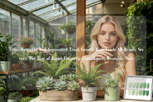 Title: Wearable Nail Segmented Track Growth Rate Leads All Beauty Sectors: The Rise of "Fingertip China" Wearable Nails