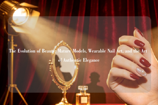 The Evolution of Beauty: Mature Models, Wearable Nail Art, and the Art of Authentic Elegance