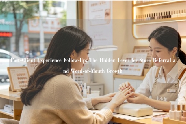 Post-Client Experience Follow-Up: The Hidden Lever for Store Referral and Word-of-Mouth Growth