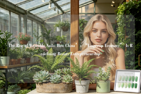 The Rise of Wearable Nails: How China’s “Fingertip Economy” Is Redefining Beauty Entrepreneurship