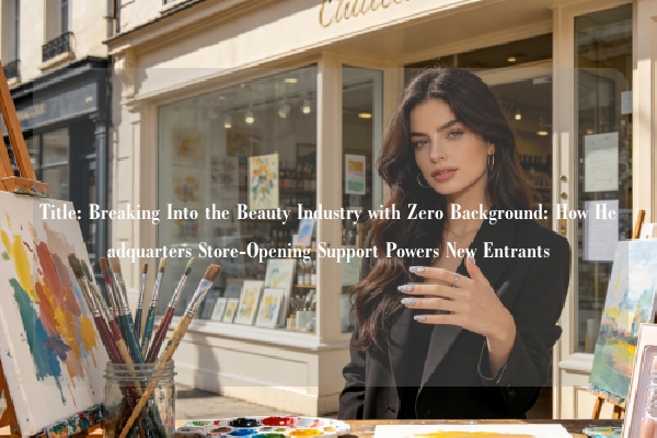 Title: Breaking Into the Beauty Industry with Zero Background: How Headquarters Store-Opening Support Powers New Entrants